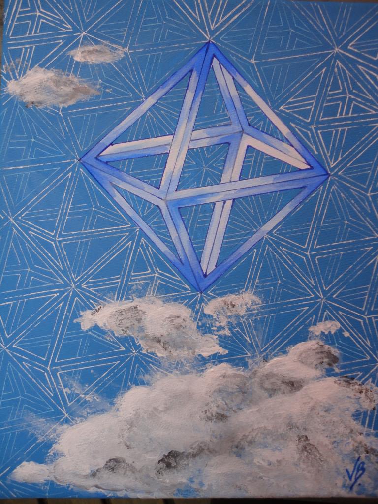 L'octaèdre, symbole de l’Air 
